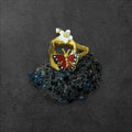 Enchanted Glowing Blossom and Butterfly Ring Ring - GlamGram NYC