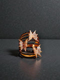 Smoky Swarovski Butterfly Statement Ring Ring - GlamGram NYC
